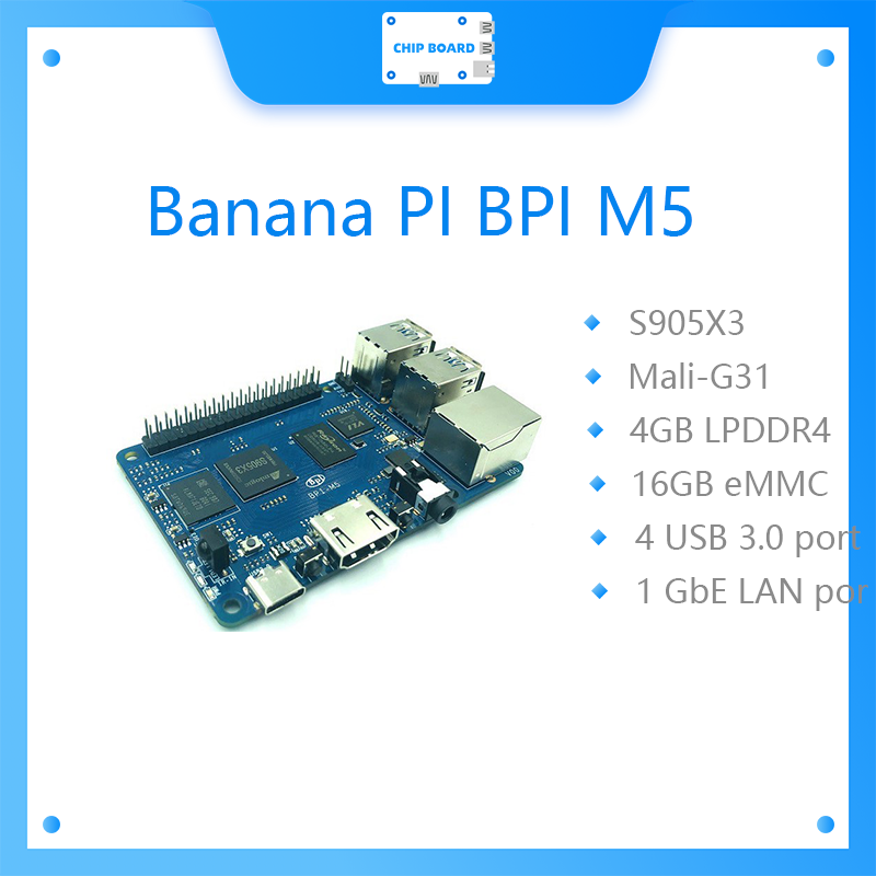Chuối PI BPI M5 Thế Hệ Mới Đơn - đánh giá và giá Banana Pi Bpi-M5