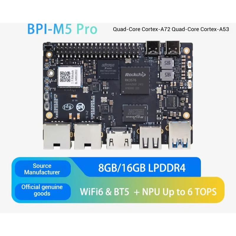 【Hot Sale】BPI-M5 Pro Amlogic S - đánh giá và giá Banana Pi Bpi-M5